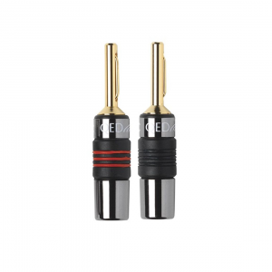 QED Screwloc ABS 4mm Banana Plug