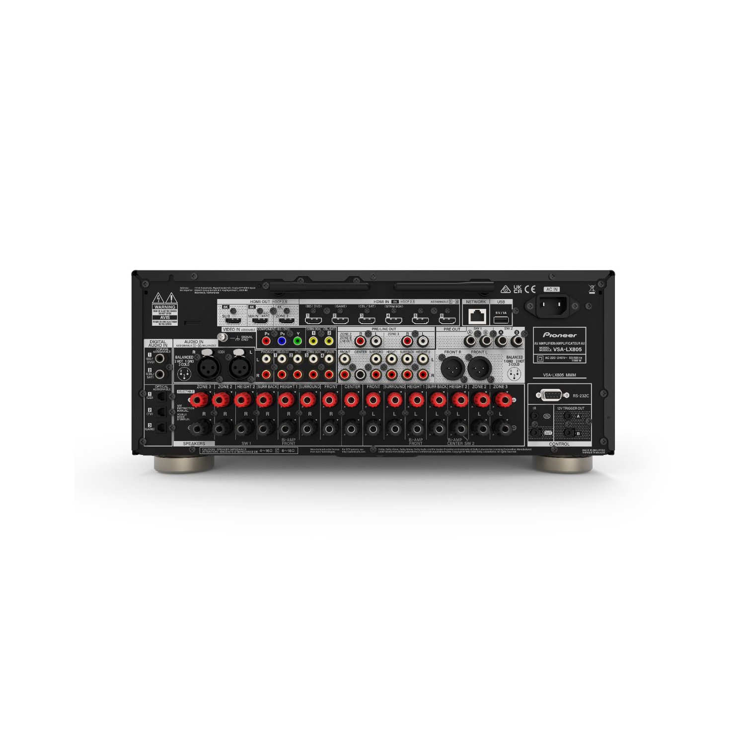 Pioneer VSA-LX805 - Afbeelding 3