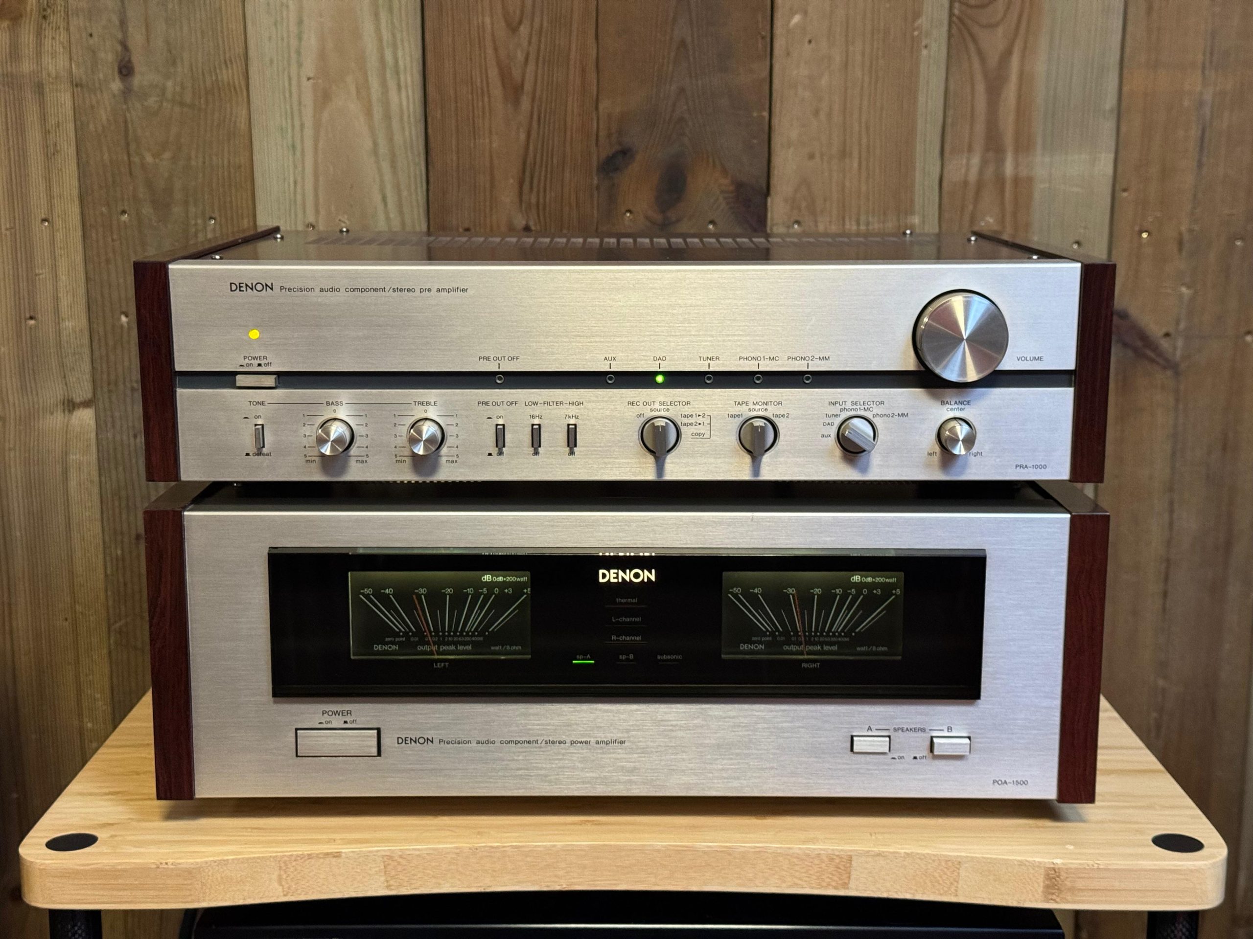 Denon PRA-1000 + POA-1500
