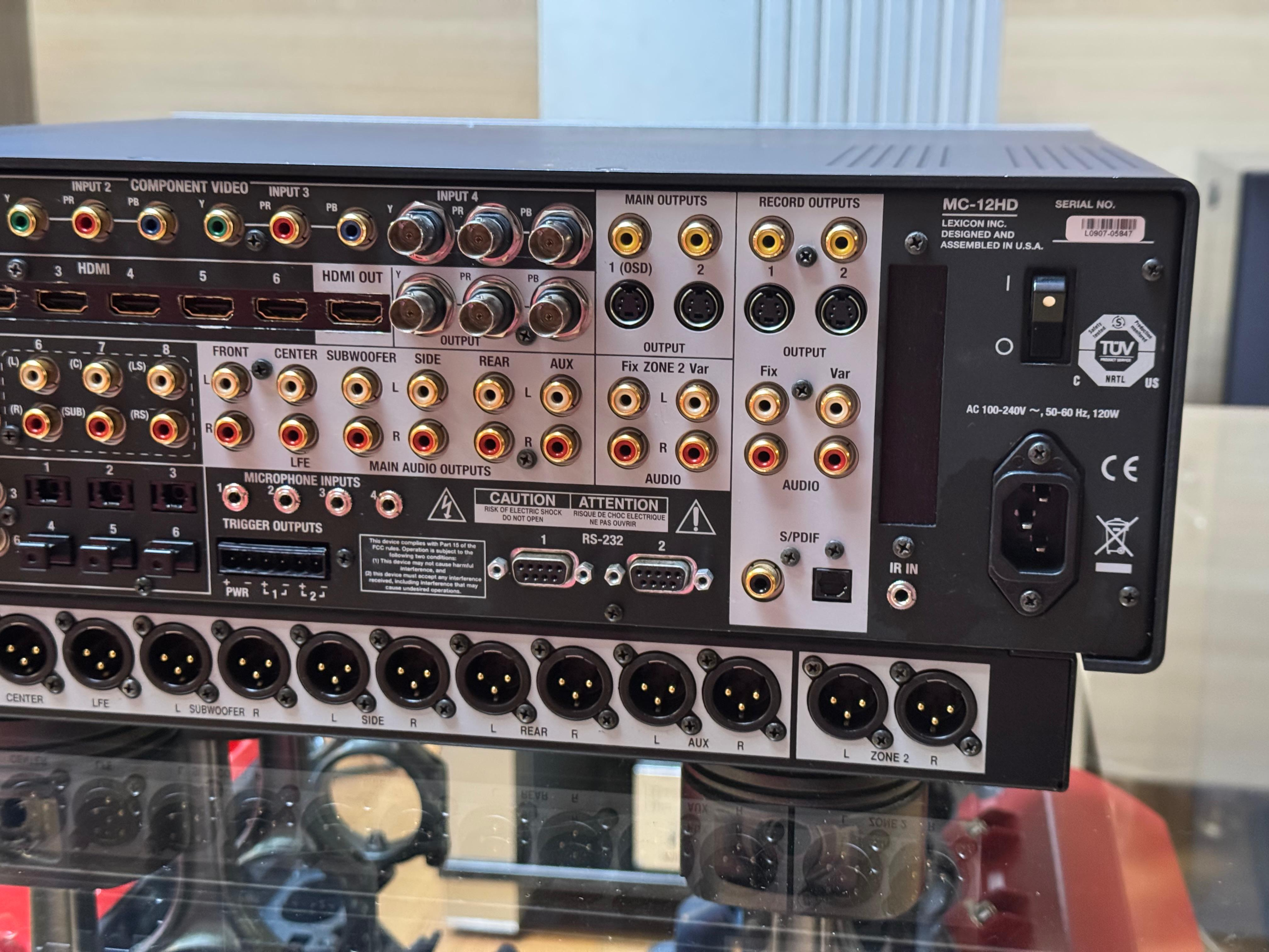 Lexicon MC-12HD + ZX-7 + RT20 - Afbeelding 10