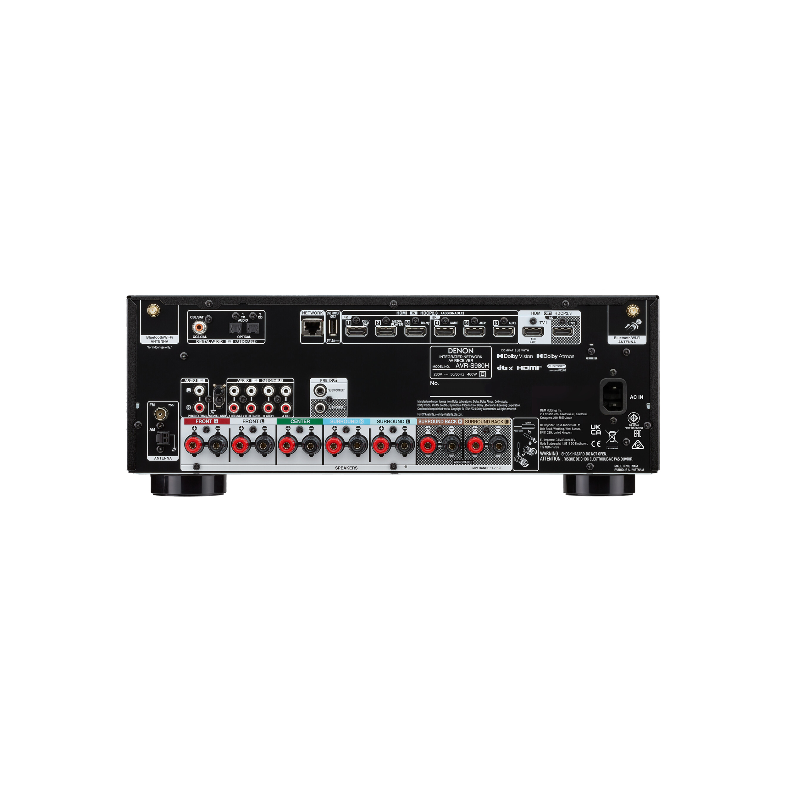 Denon AVR-S980H - Afbeelding 2