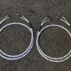 Qed Genesis Silver spiral / 2 x 2 meter